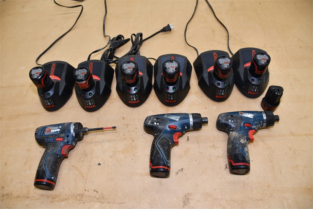 Bosch Cordless Drills, Batteries & Chargers
