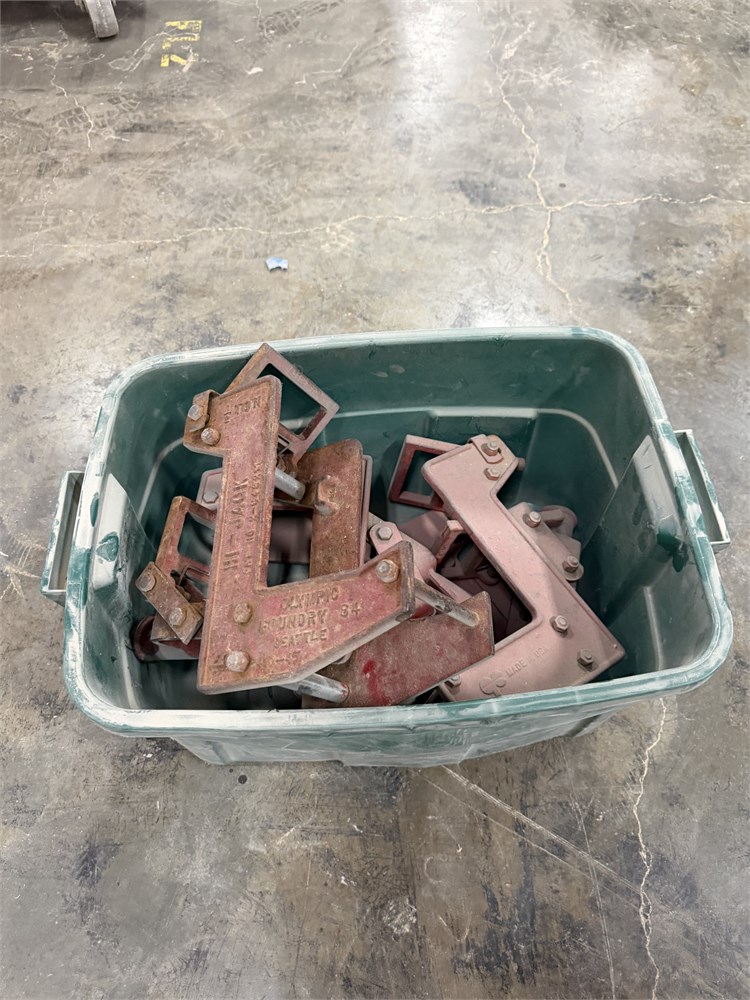 Bin of Wall Anchors