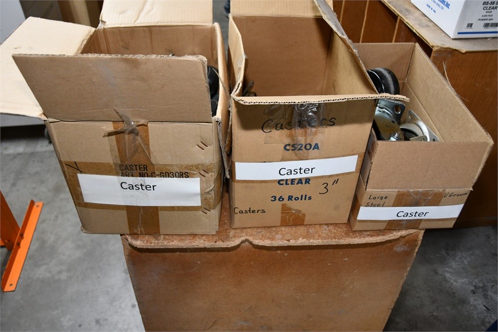 LOT OF MISC. CASTERS