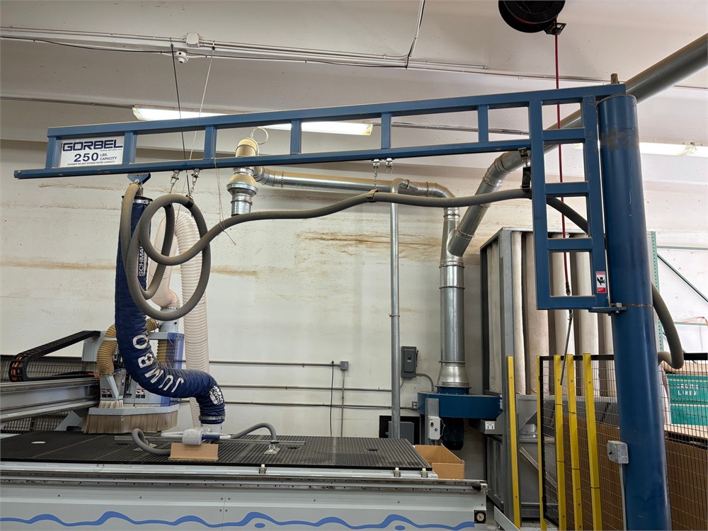 Schamlz "JUMBO Ergo 85" Vacuum Panel Lifter & Gorbel Stand