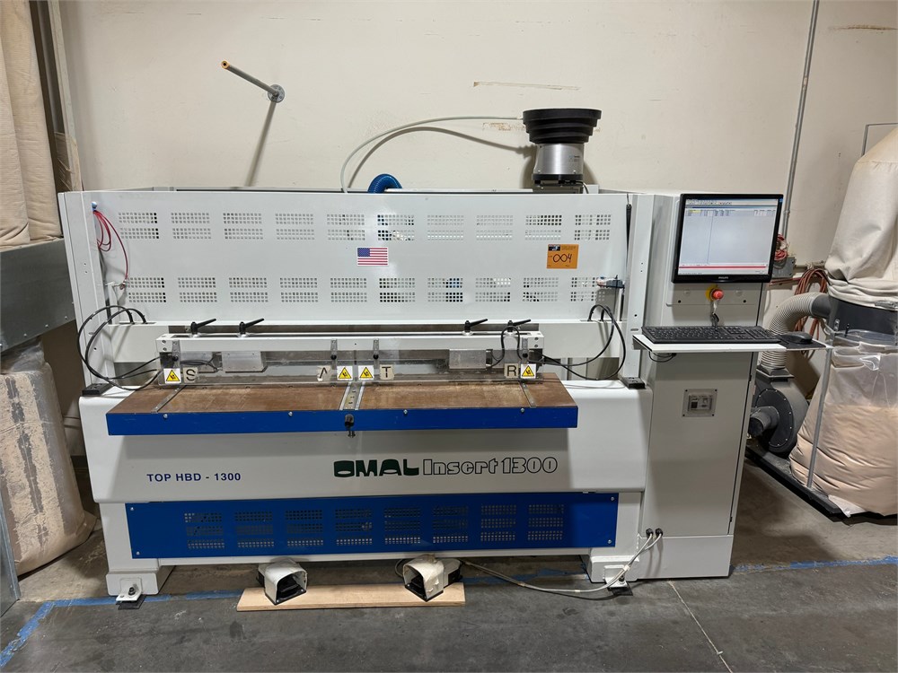 OMAL "HBD 1300 Top HBD" Dowel Bore, Glue & Inserter (2011)