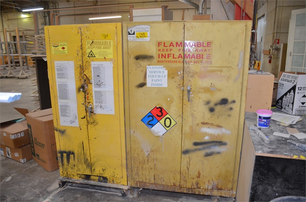 (2) Safety Cabinets