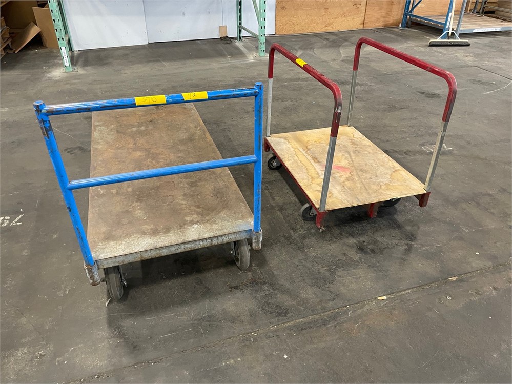 Lot of Rolling Carts