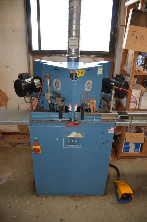 CTD "D45X" Double Miter Saw