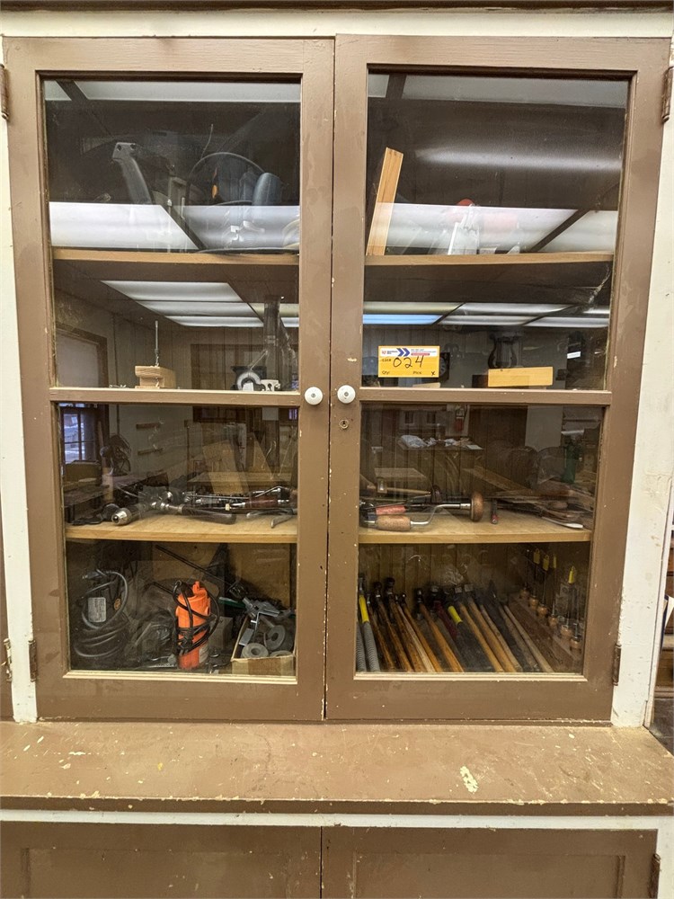 Contents of cabinet as pictured