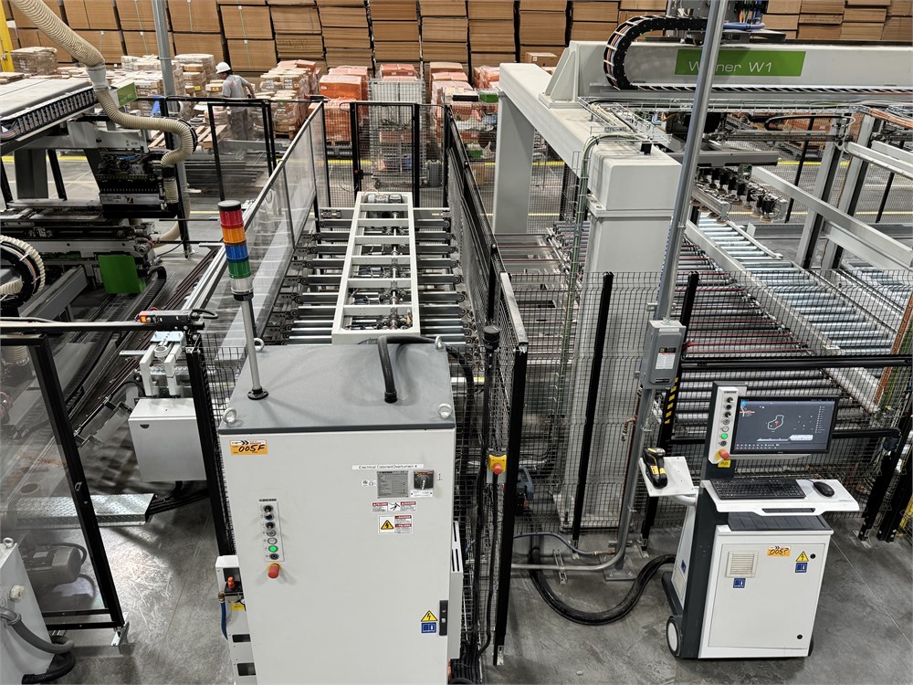 Biesse "Turner OT" Belt Transfer Conveyor and Panel Flipper