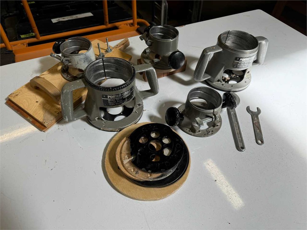 Lot of Router Bases - as pictured