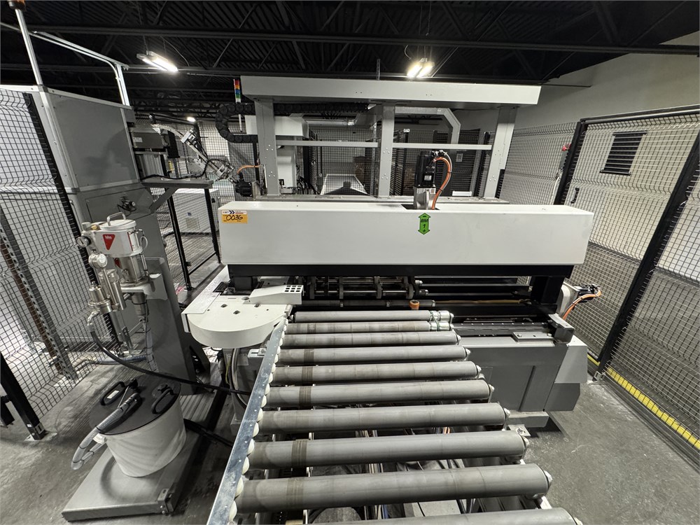 Biesse "Matrix IT 700" Feed Through Hardware Insertion Machine w/ Conveyor
