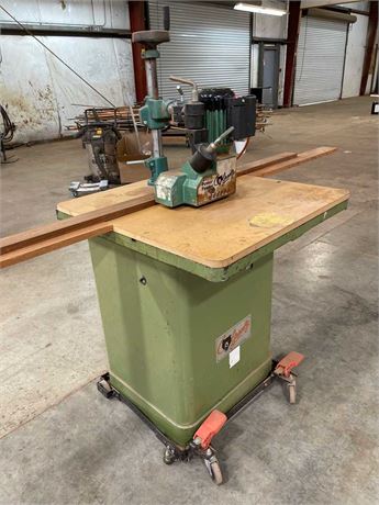 Router Table with Powerfeeder
