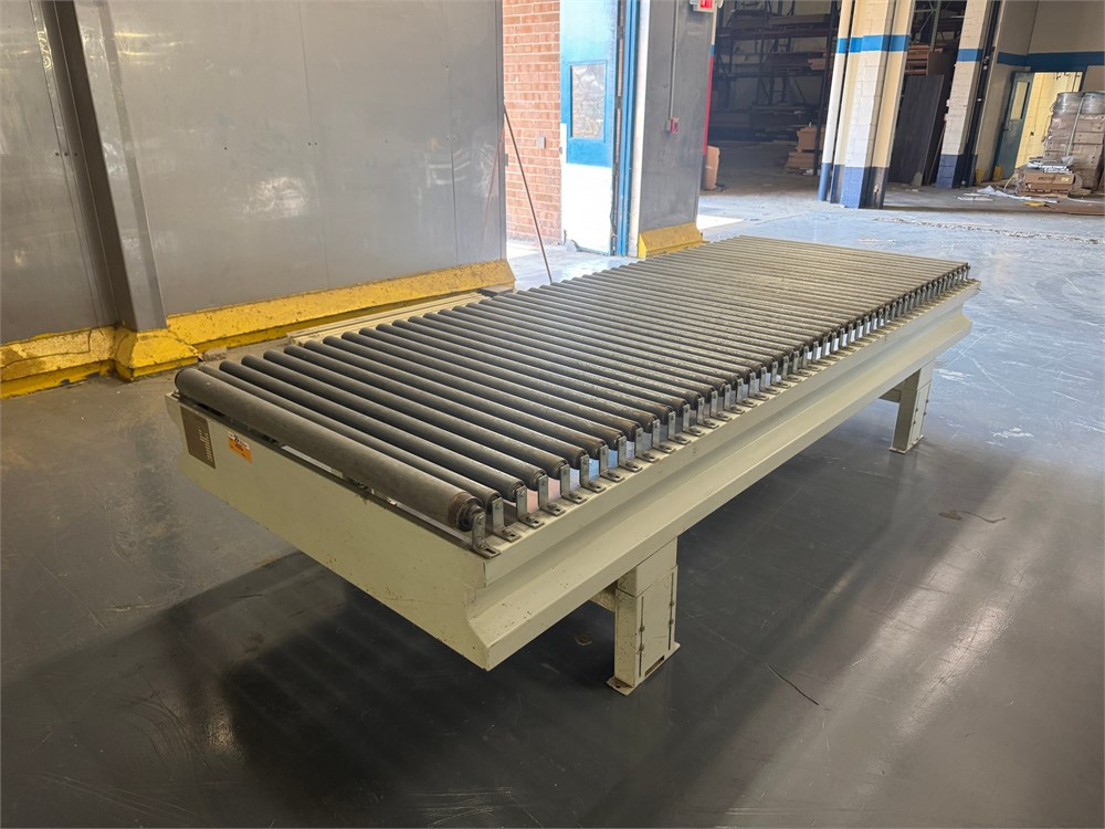 (2) Formec Roller Conveyors