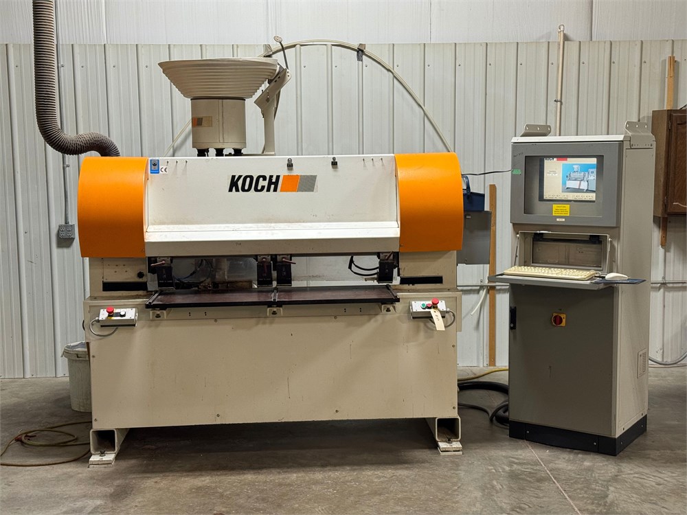 Koch "Sprint PTP" CNC Drill and Dowel Machine