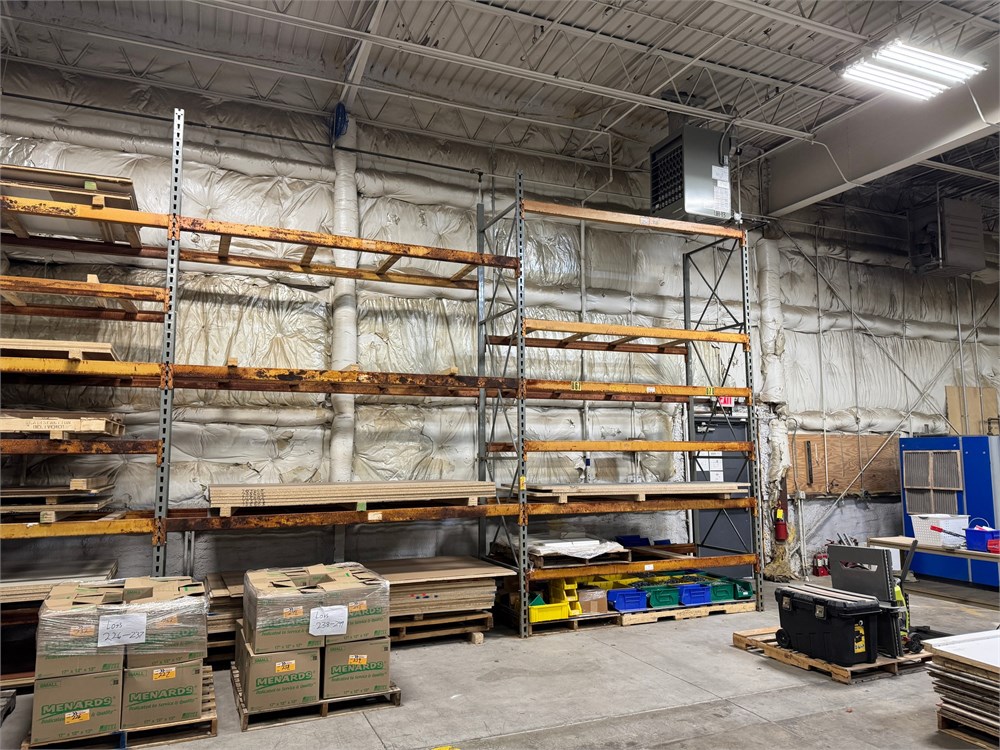 Lot of Pallet Racking