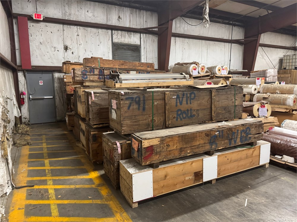 Lot of Harlan/Creative Automation Spare Rolls & Parts - as pictured
