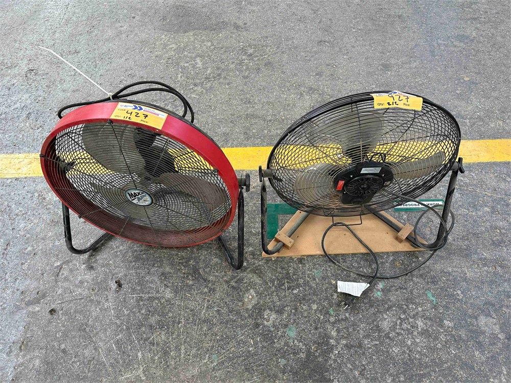 Floor Fans Qty. (2)