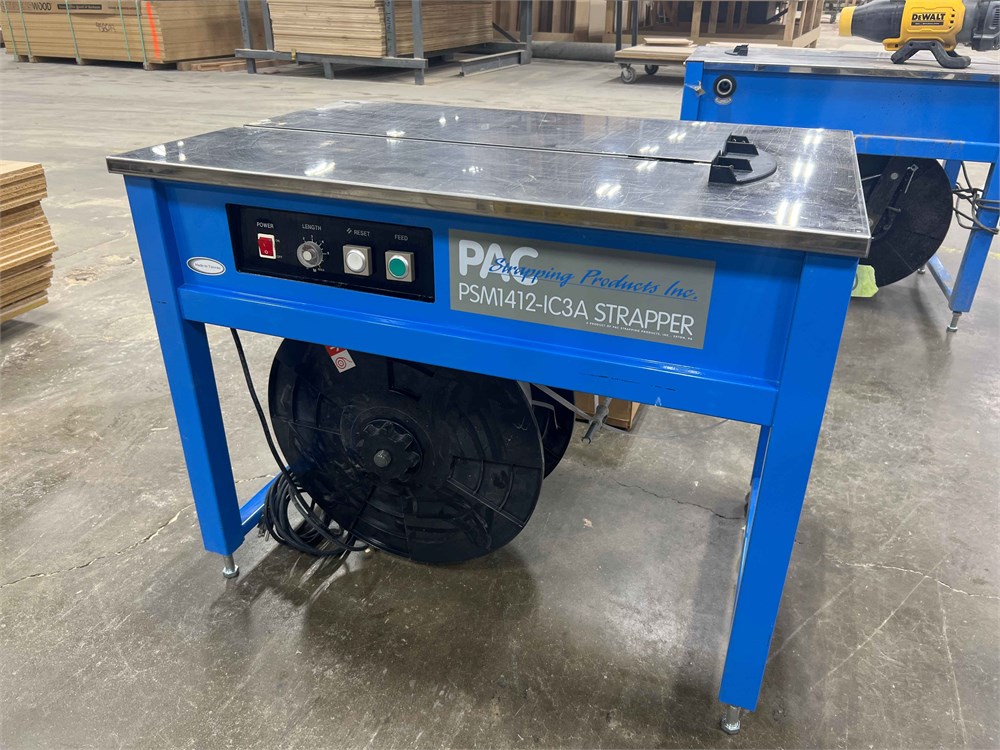 Pac "PSM1412-IC3A" Strapping machine