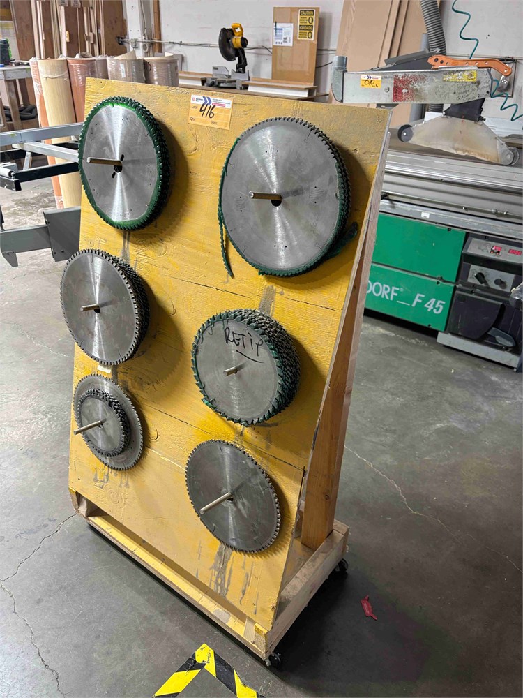 Saw Blades & Cart