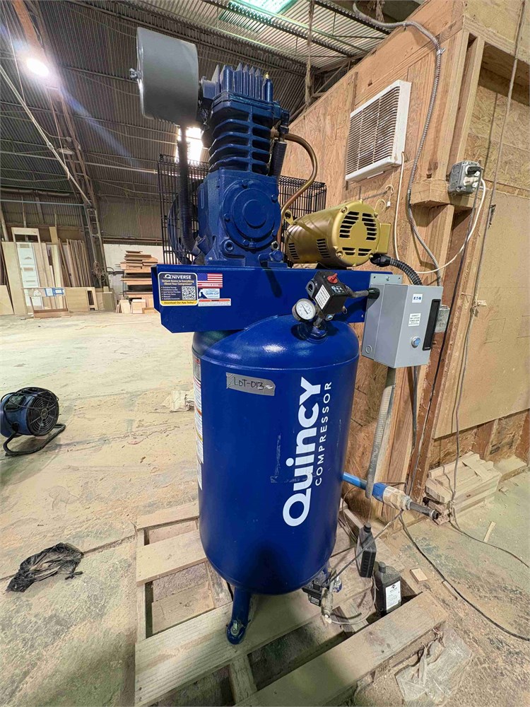 Quincy "253DS80VCB20" Air Compressor