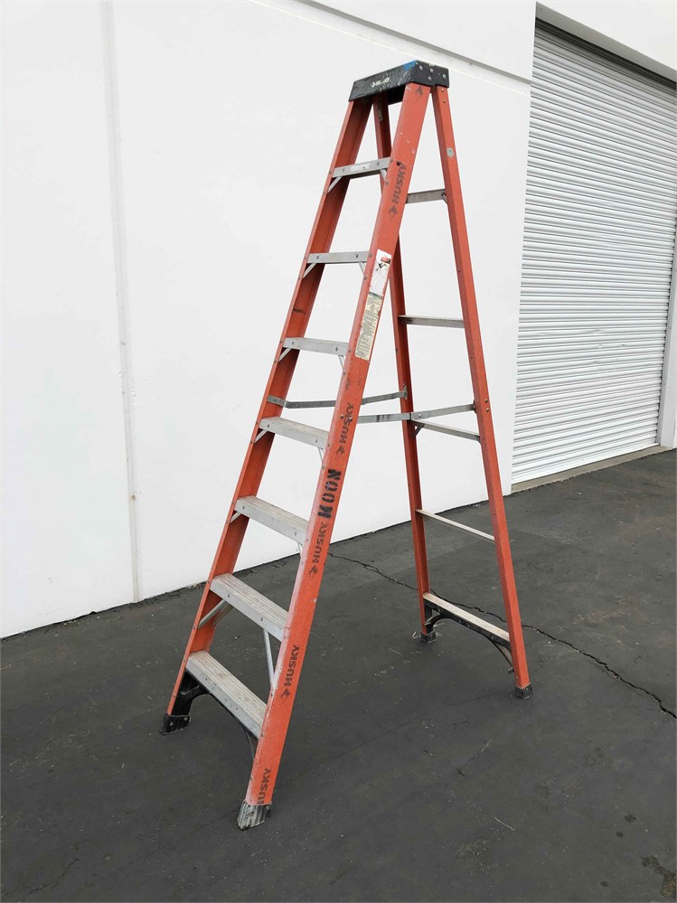 Husky Fiberglass A-Frame Ladder