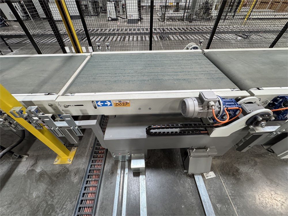 (2) CVM Powered Belt Conveyors