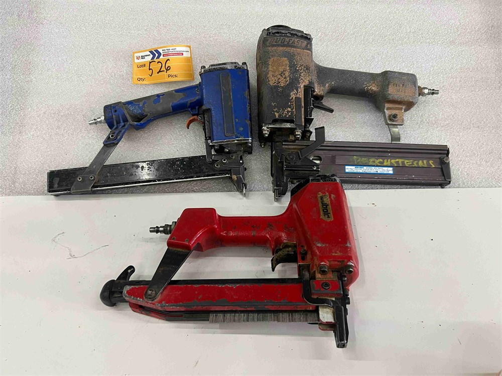 Various Staple & Nail Guns Qty. (3)