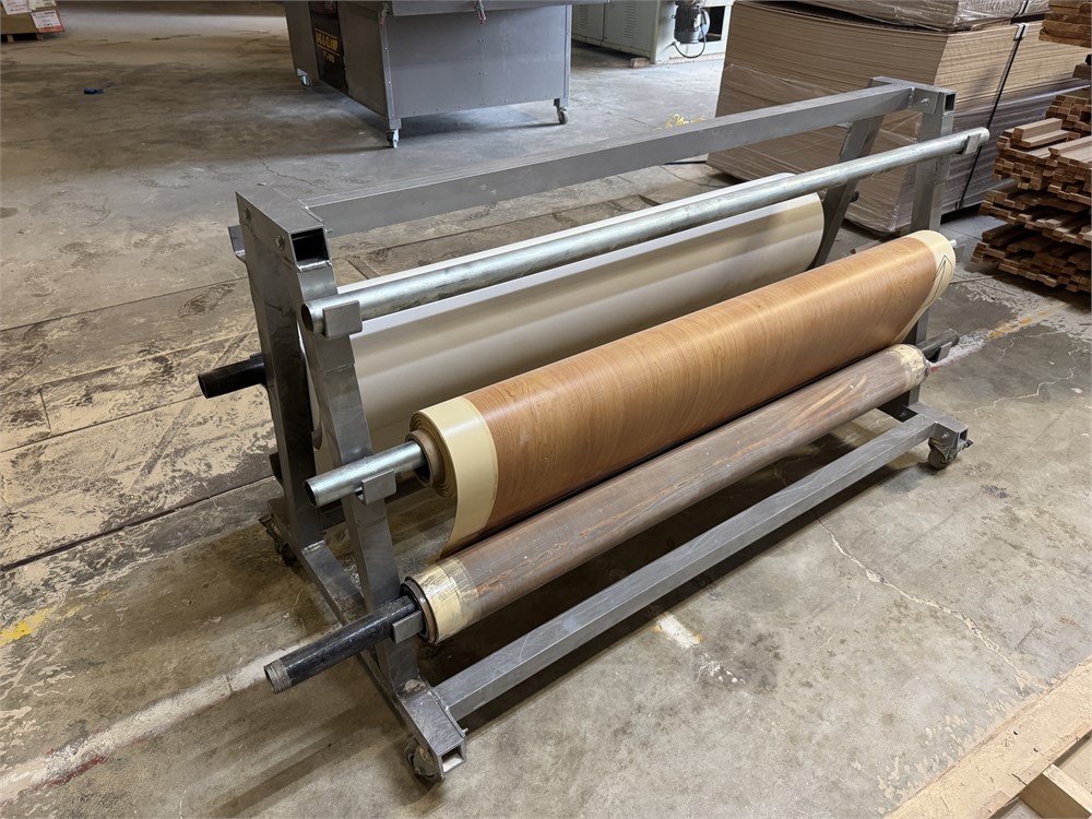 Laminate Roll Storage Cart