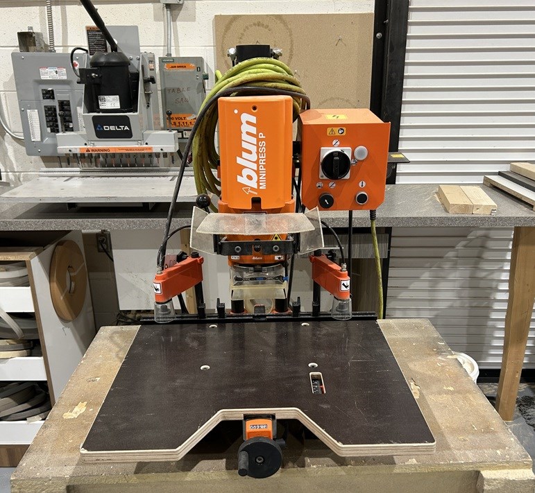 Blum "Minipress P" Hinge Borer (2023) - Mississauga, ON