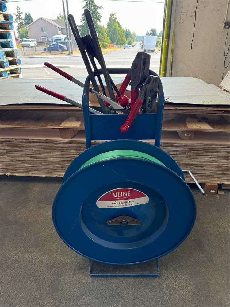 Uline Banding Cart & Tools