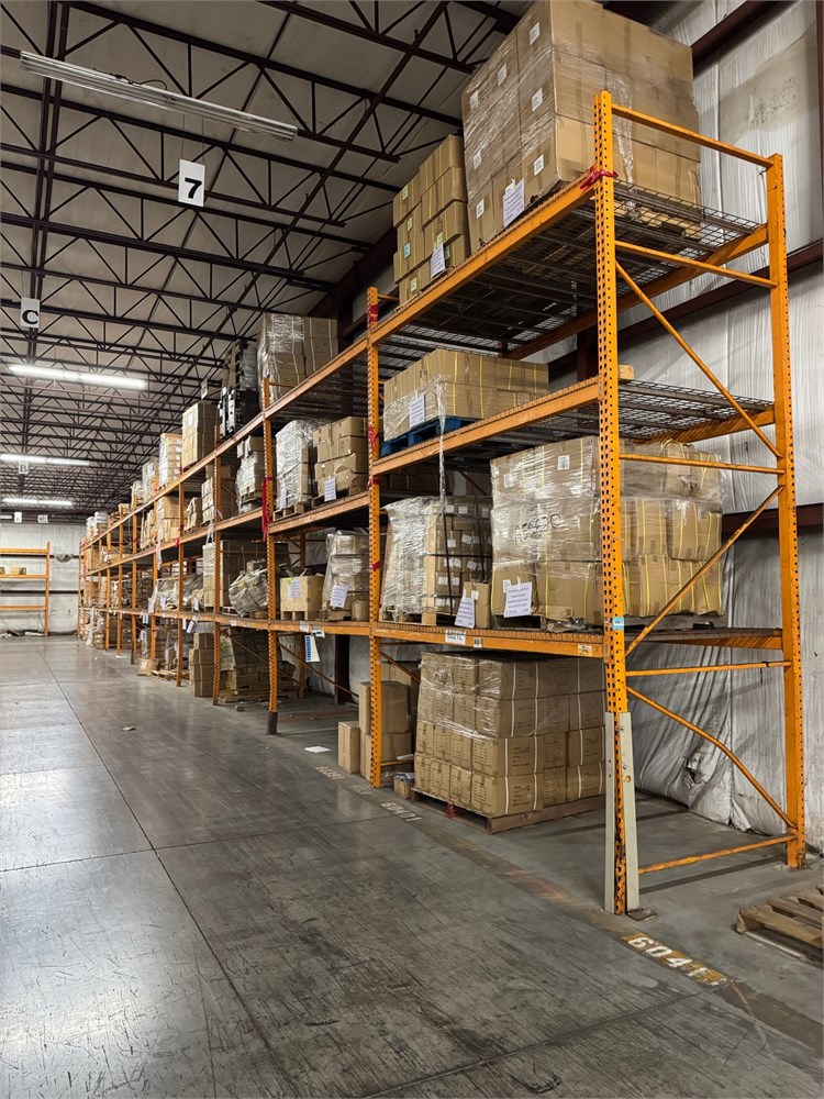 Lot of Pallet Racks - Qty (12) Sections