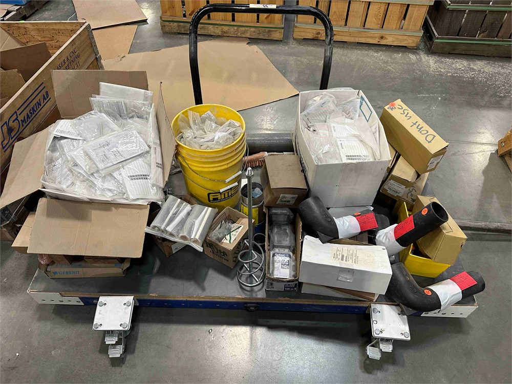 Rolling Cart & Contents