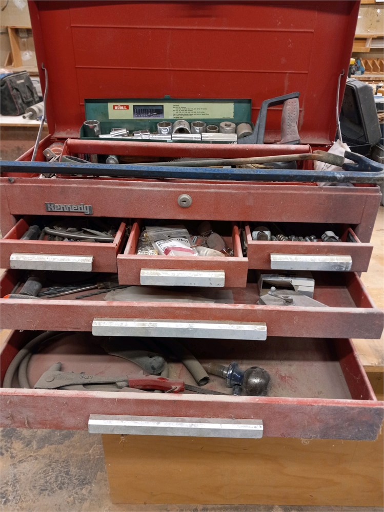 Tool Box with Contents