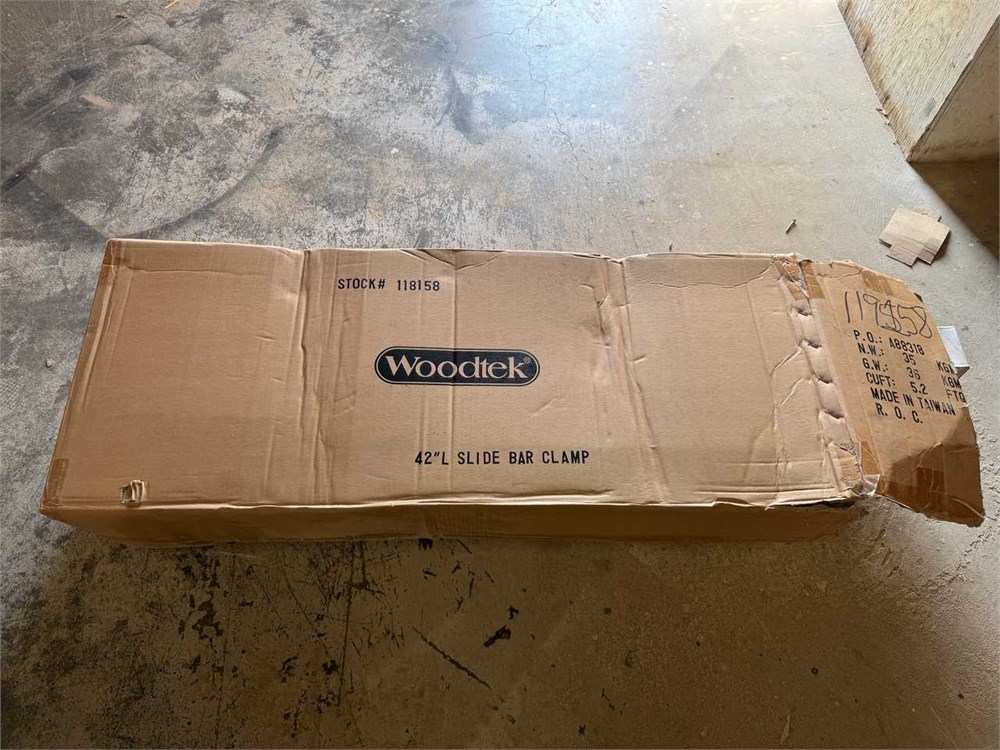 Woodtek Slide Bar Clamps (new in box)