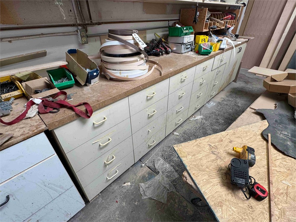 Cabinet & Contents Inside