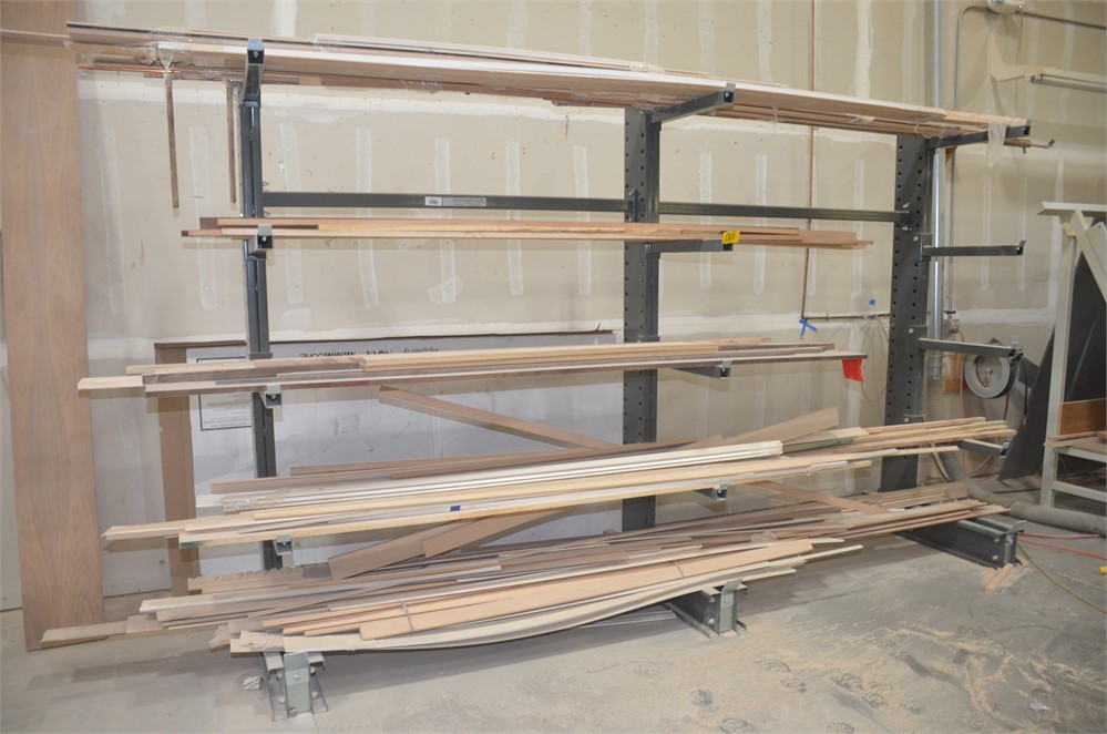 Uline lumber rack