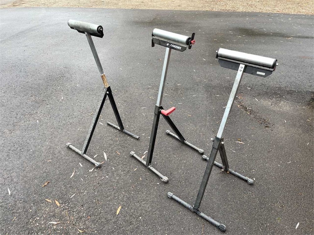 Three (3) Roller Stands