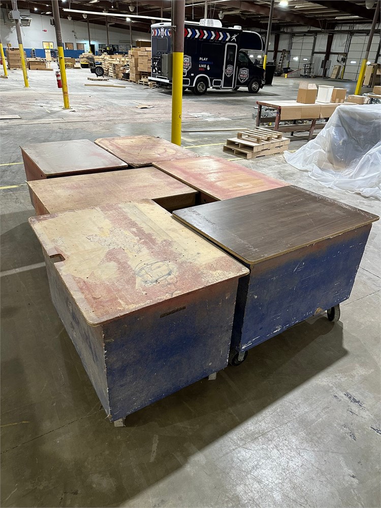 Assembly Carts - Various Sizes - Qty (6)