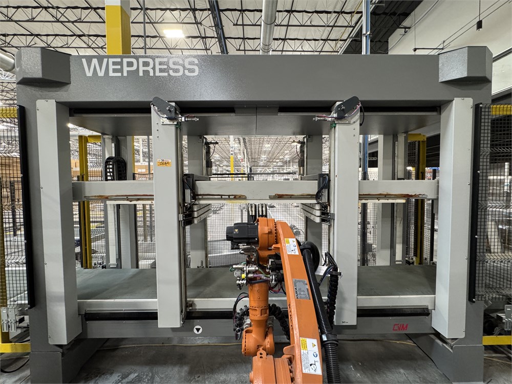 CVM "Wepress Twin EP/720" Feedthrough Case Clamp
