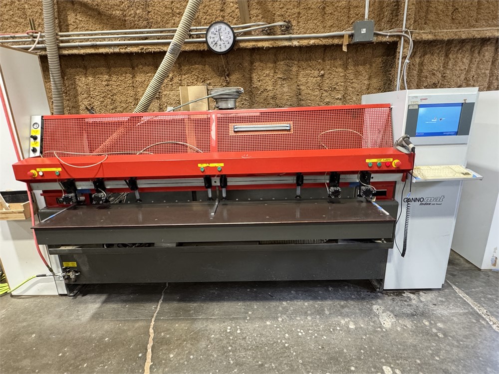 Gannomat "Index 230 Trend" CNC Bore and Dowel Machine