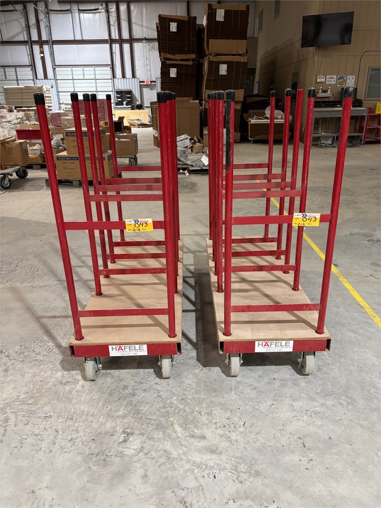 (2) Material Cart
