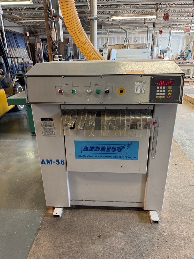 Andreou "AM-56" Planer 24" - Spiral Cutterhead
