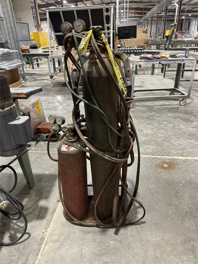 Welding/Cutting Tank Set & Cart