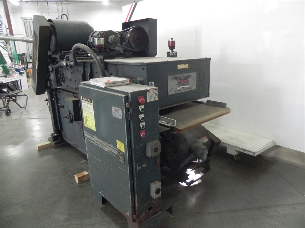 OLIVER MACHINERY "2072" DOUBLE SIDED PLANER