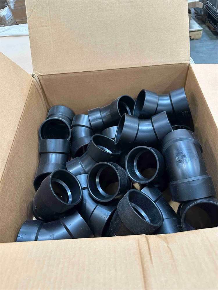 Pallet of Misc. ABS Pipe Fittings