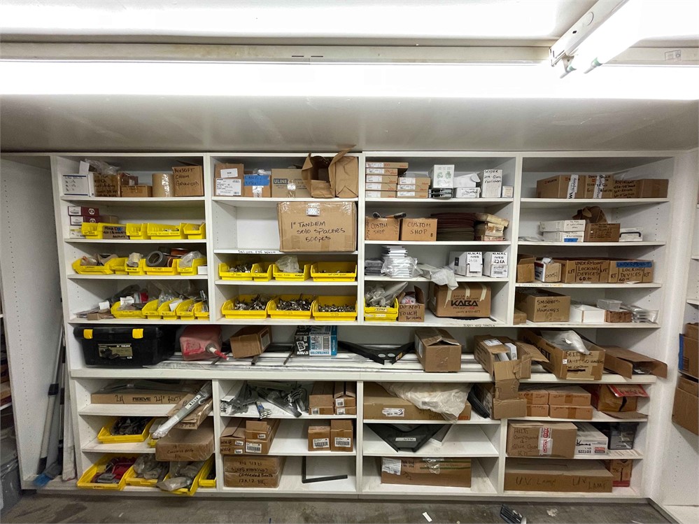 Hardware - Contents of Shelving Unit