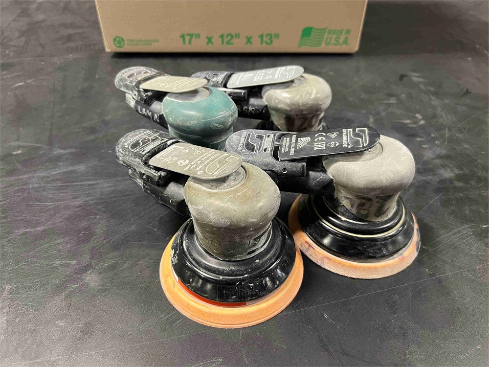 Dynabrade Pneumatic Palm Sanders Qty. (4)