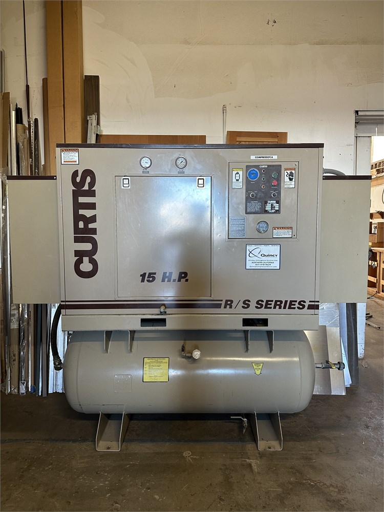 Curtis "R/S 15" Rotary Screw Compressor
