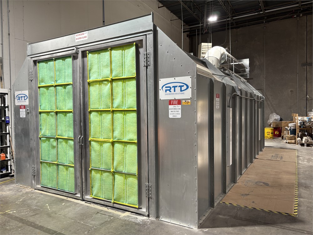 RTT Engineered Solutions Automotive Style Spray Booth