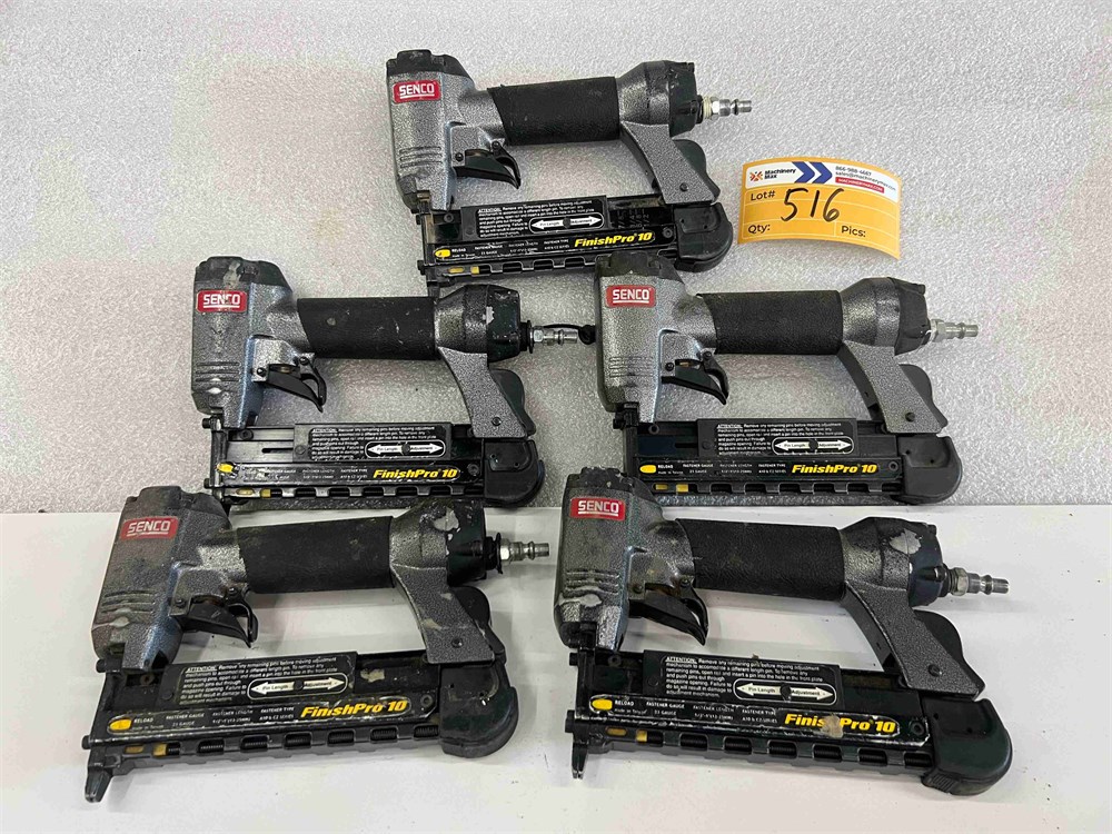 Senco "Finish Pro 10" Nail Guns Qty. (5)