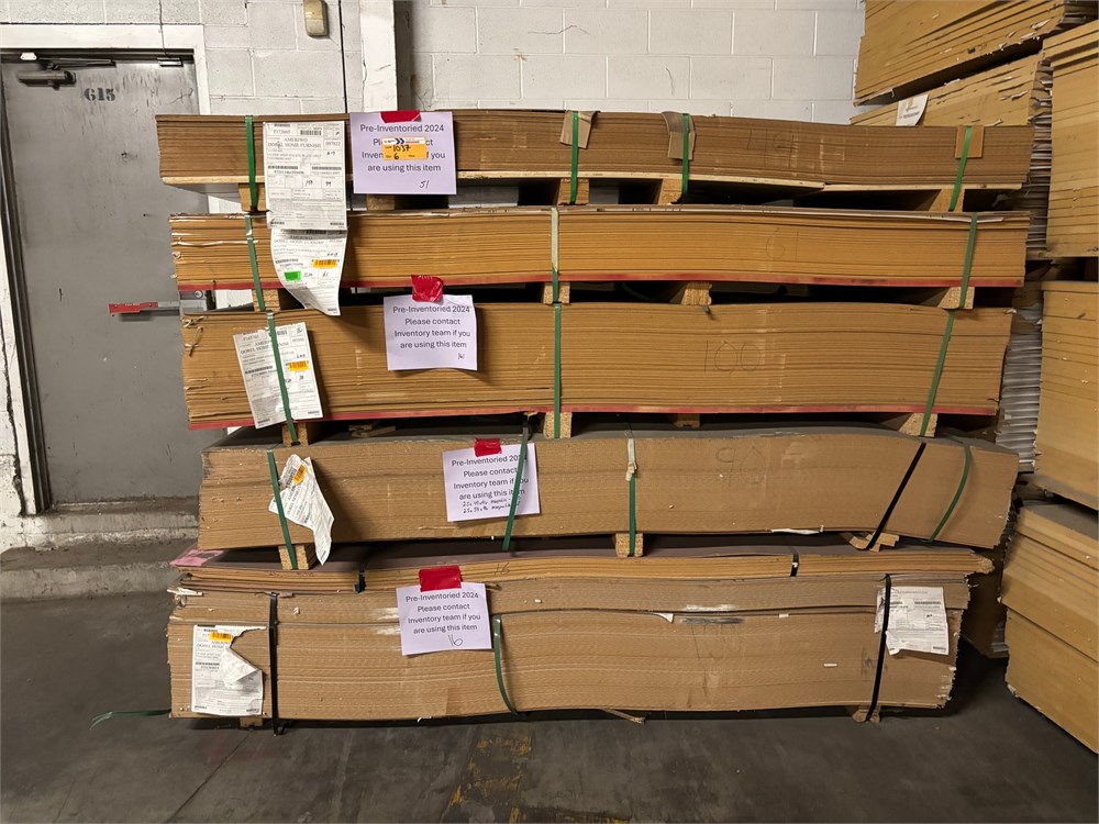 Lot of various sheet goods - as pictured