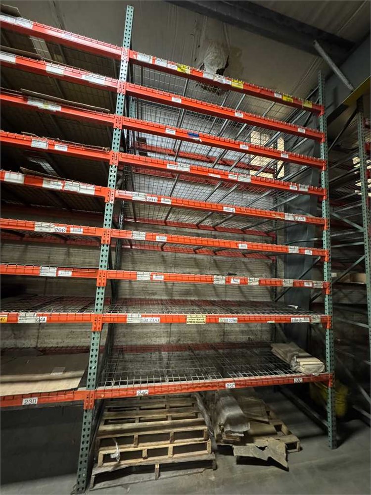 Material Racks, Entire Section, Contents Not included