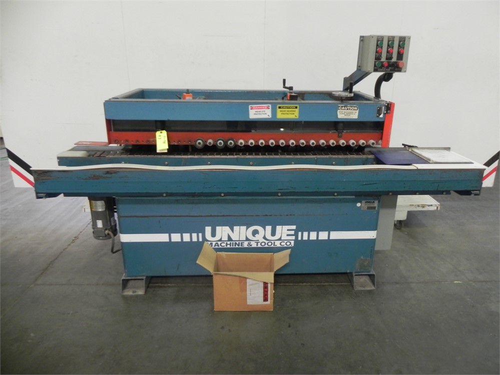 UNIQUE MACHINE AND TOOL "320" SHAPE AND SAND, 3-STATION
